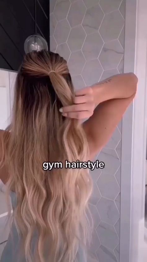 Easy Gymnastics Hairstyles, Easy Summer Updos, Gymnastics Hairstyles, Summer Updos, Hairstyles For Work, Easy Work Hairstyles, Easy Updos For Long Hair, Gymnastics Hair, Gym Hairstyles