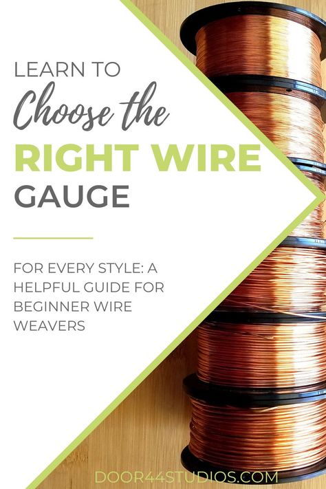 Which Gauge Wire To Use For What, What Gauge Wire For Wrapping, 28 Gauge Wire Jewelry, Wire Wrapping For Beginners Simple, Wire Wrapping Techniques Simple, 22 Gauge Wire Jewelry, Wire Wrapping Tutorial Beginner, Wire Weaving Tutorial Beginner, How To Make Wire Jewelry For Beginners