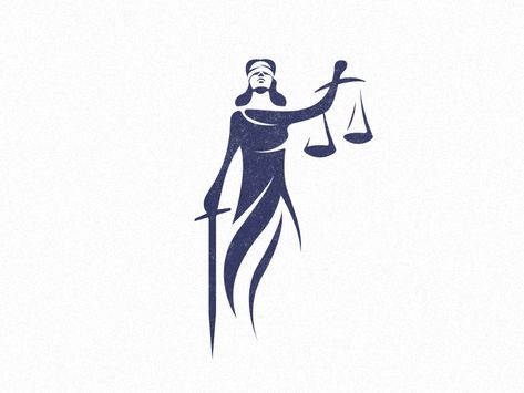 Lady Justice by Sandin Medjedovic Lawyer Tattoo, Law Logo Justice, Law Tattoo, Justice Logo, Justice Tattoo, Law Logos Design, Justice Statue, Lawyer Logo, Law Icon