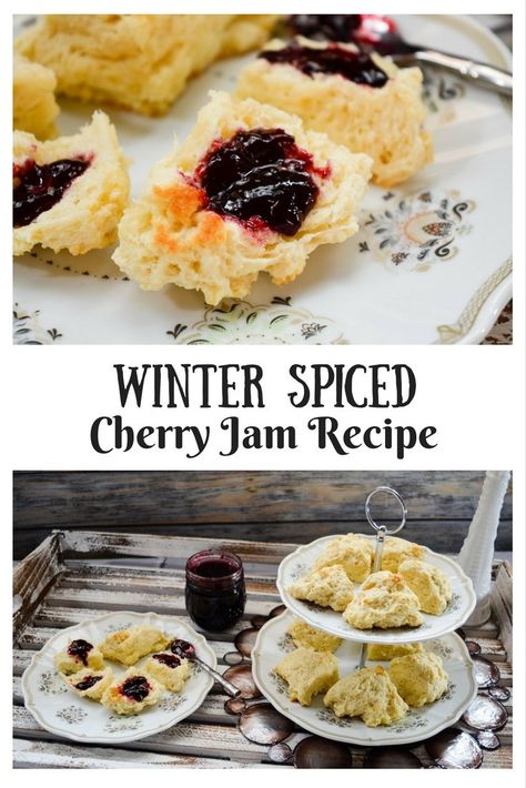 If you want a jam that screams winter comfort, this Winter Spiced Cherry Jam Recipe is the one! Cherry Jam Recipe, Jam Ideas, Winter Jam, Cherry Christmas, Cherry Jam Recipes, Christmas Eats, Healthy Hacks, Christmas Jam, Cherry Jam