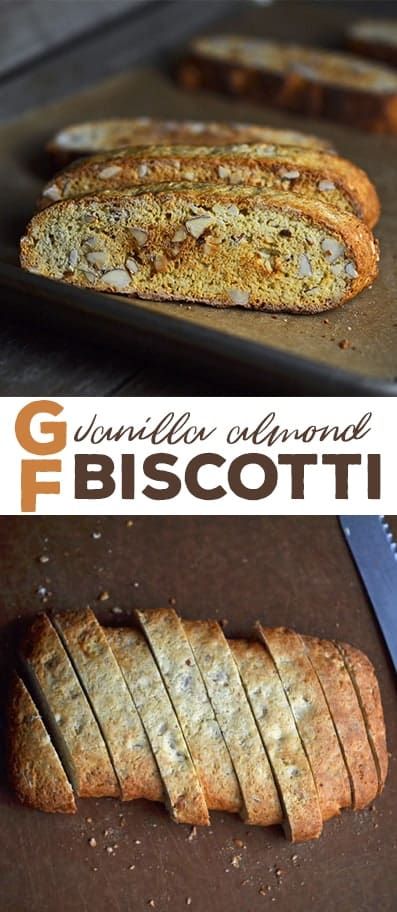 These vanilla almond flavored gluten free biscotti are twice-baked in the classic style. The result is the crispy, crunchy perfection we expect of only the very best biscotti. And they’re even easier to make than drop cookies! Gf Biscotti, Breakfast Food Art, Gf Biscuits, Gluten Free Biscotti, Almond Biscuits, Gf Baking, Almond Biscotti, Gluten Free Flour Blend, Biscotti Recipe