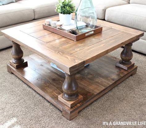 Diy Coffee Table Plans, Coffee Table Inspiration, Coffee Table Plans, Diy Living Room Decor, Coffee Table Farmhouse, Table Inspiration, Rustic Coffee Tables, Diy Coffee Table, Diy Coffee