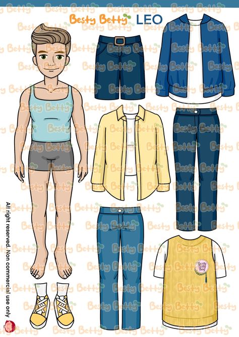 Boy Doll, Goods And Services, Paper Dolls, Dolls