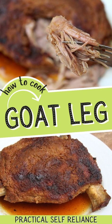 Goat Leg Roast Recipes, Leg Of Goat Recipes, How To Prepare Goat Meat, Goat Roast Recipes, Cooking Goat Meat, How To Cook Goat Meat Recipes, How To Cook Goat Meat, Goat Recipes Meat, Goat Leg Recipe