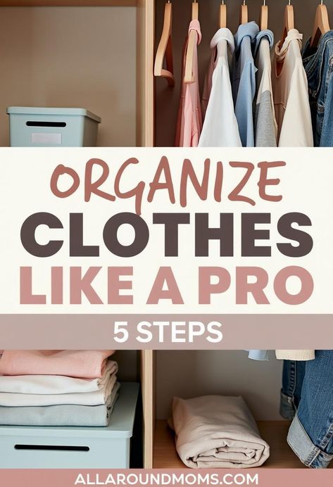 Organizing your clothes effectively can transform your daily routine and maximize your storage space. A well-organized closet and drawers save time, reduce stress, and make dressing more enjoyable. By decluttering, categorizing, investing in storage solutions, implementing a logical arrangement, and maintaining the system, you can achieve a clutter-free wardrobe. Discover how these steps can revolutionize your closet management. Clothing Organization Categories, Decluttering Closet Ideas, How To Arrange Wardrobe, Organize Closet By Outfit, How To Organize Drawers Clothes, How To Organize Your Closet Clothing, Best Way To Organize Clothes In Closet, How To Sort Clothes In Closet, How To Arrange Clothes In Closet