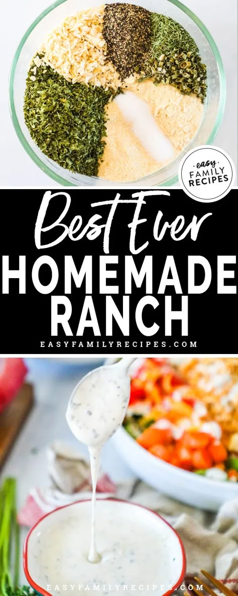 Best Homemade Ranch Dressing, Best Homemade Ranch, Homemade Buttermilk Ranch Dressing, Buttermilk Ranch Dressing Recipe, Homemade Buttermilk Ranch, Healthy Ranch Dressing, Ranch Dressing Recipe Homemade, Buttermilk Ranch Dressing, Buttermilk Ranch