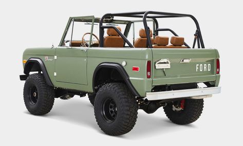 1973 Classic Ford Broncos 'Alta' Build | Cool Material Classic Bronco, Classic Jeeps, Classic Ford Broncos, Ford Broncos, Ford Logo, Ford Racing, Diesel Trucks, Steve Mcqueen, Car Ford