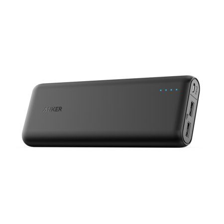 Anker PowerCore 20100 -20000mAh Ultra High Capacity Power Bank with Most Powerful 4.8A Output, PowerIQ Technology for iPhone, iPad and Samsung Galaxy and More (Black) - Walmart.com Cell Phone Charger, Portable Power Bank, External Battery, Ipad Air 2, Nintendo 3ds, Portable Charger, Magnetism, Portable Power, Phone Charger