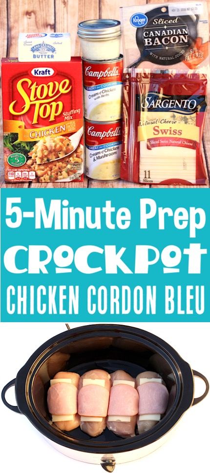 Crockpot Chicken Recipes Easy, Crockpot Chicken Cordon Bleu, Slow Cooker Kip, Cordon Bleu Recipe, Chicken Cordon Bleu Recipe, Beef Crockpot, Vegetarian Crockpot Recipes, Chicken Crockpot Recipes Easy, Frugal Girls