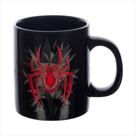 Marvel Mug, Spider Man Miles, Spider Man Miles Morales, Miles Morales Spiderman, Spiderman 3, Men Coffee, Clay Mugs, Cup Art, Marvel Comic Books