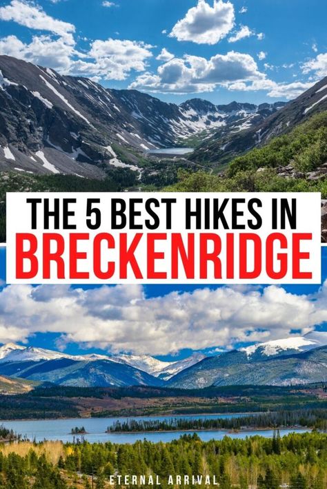 Visiting Breckenridge, Colorado in the summer? Don't miss these great Breckenridge hikes! hikes in breckenridge | breck hikes | hikes in breck | best hikes in breckenridge | hiking in breckenridge | summit county colorado Breckinridge In Summer, Must See Breckenridge, Breckenridge Colorado Summer, Breckenridge Restaurants, Fairplay Colorado, Breckenridge Summer, Breckenridge Colorado Snowboarding, Travel Colorado, Mountain Gear