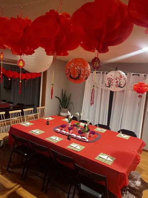 Japan Themed Party, Japanese Birthday Party Ideas, Japanese Themed Party, Japanese Party, Japanese Theme, Japanese Birthday, Birthday Stuff, Theme Birthday, Theme Birthday Party