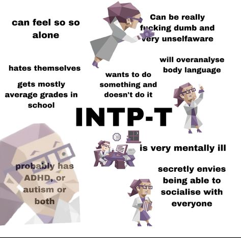 Best Match For Intp, Which Type Of Intp Are You, Intp Female Relationships, Intp Boyfriend Aesthetic, Intp Intp Relationship, Intp-t Female, Intp T Meme, Intp Personality Funny, Songs For Intp