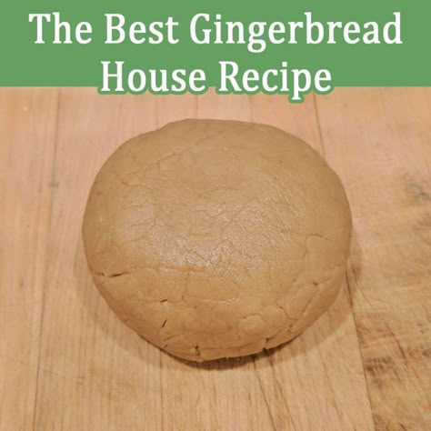 The Best Gingerbread House Recipe - Raising Hooks Recipe For Gingerbread House, Best Gingerbread House Recipe, Gingerbread For Houses, The Best Gingerbread House, Best Gingerbread House, Recipe For Gingerbread, Easy Gingerbread House, Homemade Gingerbread House, Gingerbread House Recipe