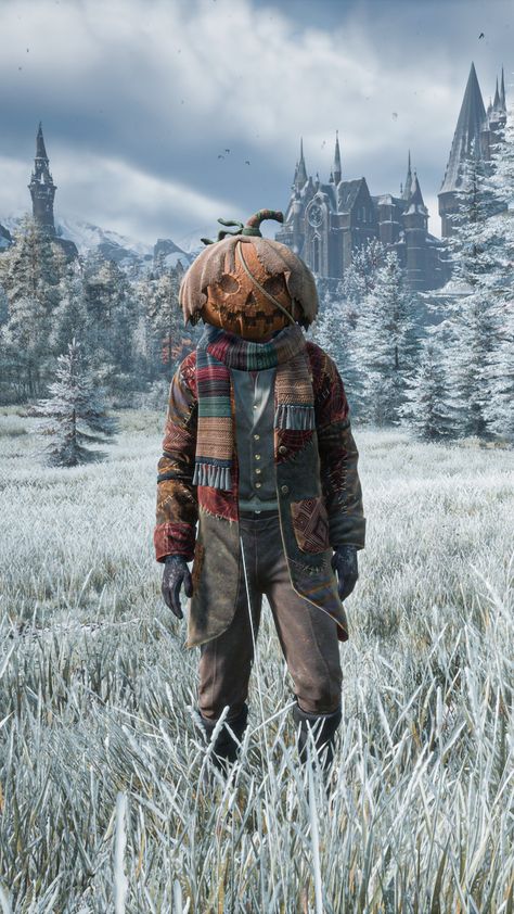 Hogwarts Legacy Halloween, Hogwarts Legacy Outfits, Hogwarts Legacy Wallpaper, Village Reference, Hogwarts Games, Slytherin Outfit, Pumpkin Heads, Steam Games, Hogwarts Outfits