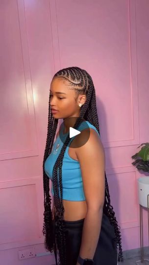 Lemonade Hairstyle by @barbiesglow_beauty_lounge (GI)  #hair #hairstylist #braids #hairstyles #hairstyle #braidstyles | Yakoema | 4ever Falling · Like This Lemonade Hairstyle, Cute Lemonade Braids, Lemonade Braids Hairstyles, Lemonade Braids, Beauty Lounge, African Braids Hairstyles, African Braids, Braids Hairstyles, Braid Styles