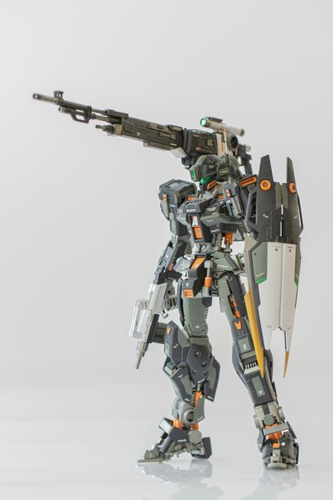 Custom Build: MG 1/100 GM Sniper II Custom Battleground Engine ver. A - Gundam Kits Collection News and Reviews Mechanic Design, Metal Gear Solid V, Mgs V, Phantom Pain, Game Animation, Gundam Astray, Gundam Toys, Gamers Anime, Gundam Wallpapers