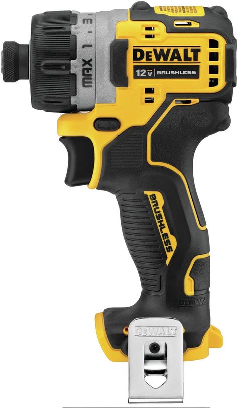 DEWALT XTREME 12V MAX* Cordless Screwdriver, 1/4-Inch, Tool Only (DCF601B) Dewalt Cordless Tools, Screw Drivers, Dewalt Power Tools, Electric Screwdriver, Cordless Power Tools, Wrench Tool, Cordless Tools, Impact Driver, Impact Wrench