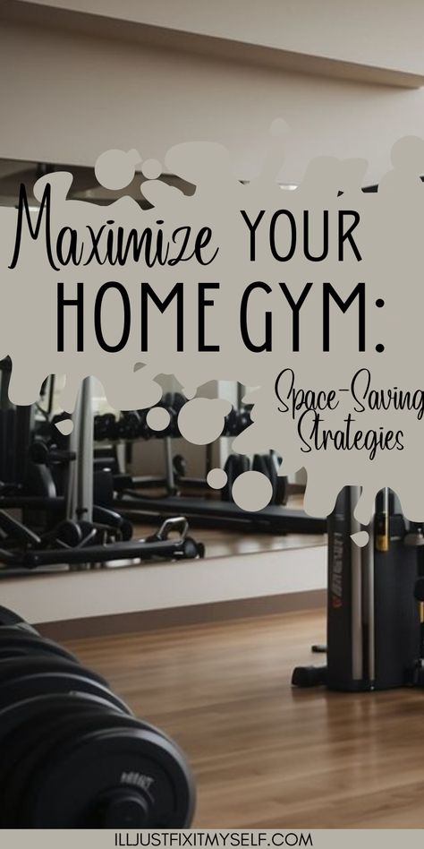 Home gym with organized shelves for fitness accessories. Workout Room Storage Ideas, Workout Room Decor Ideas, Home Gym Budget, Home Gym Set Up Ideas, Small Workout Room Ideas, Home Gym Storage Ideas, Gym Storage Ideas, Small Space Gym, Gym Organization Ideas