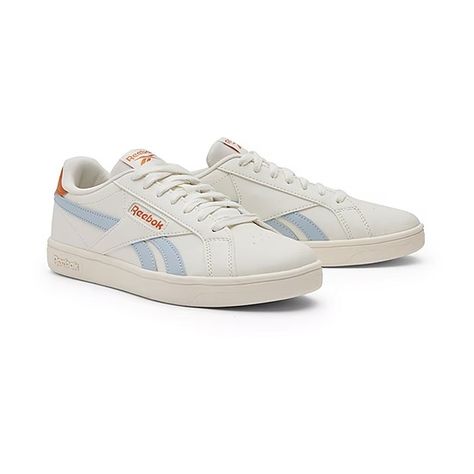 Reebok Court Retro Womens Sneakers, Color: White Blue Orange - JCPenney Blue Orange, White Blue, Womens Sneakers, Clothing And Shoes, Tennis, Color White, Orange, Sneakers, Furniture