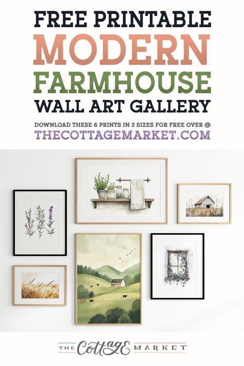 Free Printable Modern Farmhouse Wall Art Gallery - The Cottage Market Free Home Decor Printables, The Cottage Market Free Printables, 8x10 Prints Free Printables, Free Printable Nursery Wall Art, Vintage Wall Art Prints Free Printables, Free Farmhouse Printables, Free Wall Art Printables, Free Printable Artwork, Modern Farmhouse Wall Art