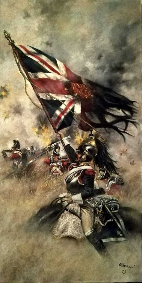 First French Empire, Benfica Wallpaper, Waterloo 1815, Battle Of Waterloo, British Armed Forces, Military Artwork, Historical Painting, French Army, French Empire