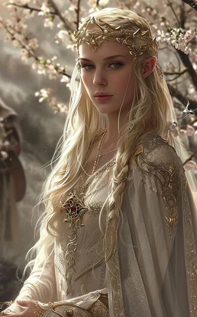 Lady Galadriel, Elven Princess, Lotr Elves, Tolkien Elves, Magic Dress, Female Elf, Elves And Fairies, 50 Words, Fairytale Photography