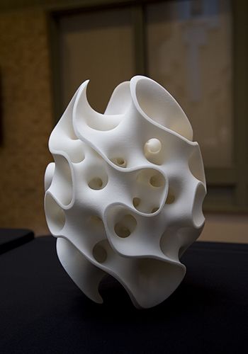 Rygo,   Bathsheba Grossman 3d Clay Printing, 3d Printed Sculpture Art, 3d Printed Sculpture, 3d Printed Ceramics, 3d Printed Mushroom, 3d Printed Art, Southwestern University, Art Professor, Stylo Art