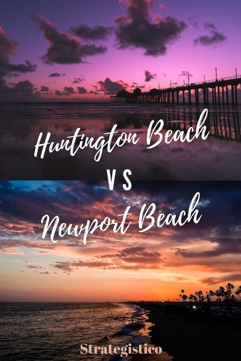 Things To Do In Huntington Beach, What To Wear In Newport Beach California, Beach Babymoon, Best California Beaches, Newport Beach Pier, Beach Cities, Beach Road Trip, Beach Captions, Cali Trip