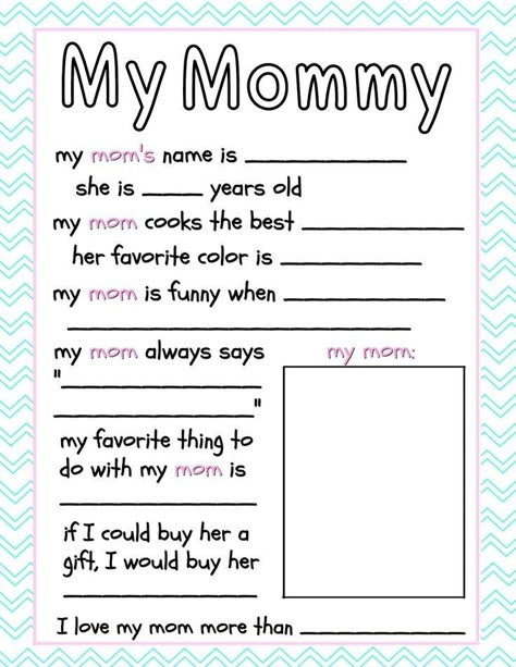 Crafts For Kids Construction Paper, All About Mom Printable, About Mom Printable, Mothers Day Crafts Preschool, Mother's Day Crafts For Kids, Kids Construction, Mothers Day Coloring Pages, Mother's Day Printables, Mother's Day Projects