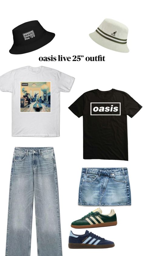 oasis liam galagher live 2025 concert outfits adidas sambas spezials oasis wonderwall live for ever concert live singer Oasis Concert, Oasis Live, Gig Outfit, Oasis Clothing, Concert Outfit Ideas, Concert Fits, Dream Wardrobe, Concert Outfit, Oasis