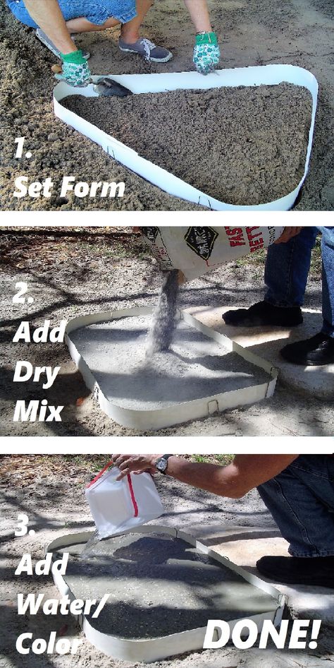 Diy Concrete Stepping Stones Molds, Outdoor Stepping Stones Walkways, Colorful Stepping Stones, Concrete Forms Ideas, Diy Pathway Ideas Walkways, Diy Stepping Stones Walkway, Diy Pathway Ideas Cheap, Diy Concrete Stepping Stones, Homemade Stepping Stones