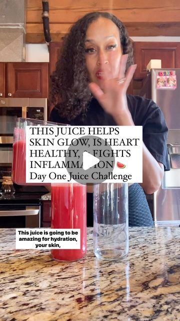 Glow Juice Recipe, Adaptogen Coffee, Coffee With Coconut Milk, Nevell Skin, Juice Challenge, Juice Ideas, Jen Jones, Juice For Skin, Sips Tea