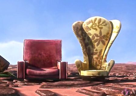 30 Day Disney Challenge: Day 8 - Saddest Disney Moment: When Carl Fredrickson in Up threw away their chairs Up Carl Y Ellie, Movie Chairs, Up Carl And Ellie, Up 2009, Carl Fredricksen, Up Pixar, Up The Movie, Paradise Falls, Timorous Beasties