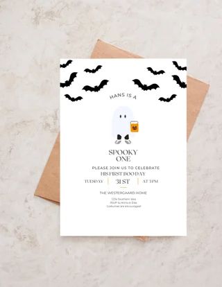 JVCalDesign - Etsy Twin Birthday Themes, Spooky One Birthday, October Birthday Parties, 1st Birthday Boy Themes, Halloween First Birthday, Halloween 1st Birthdays, Halloween Themed Birthday Party, Twin Halloween, Spooky One