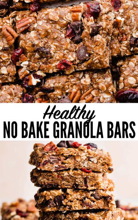 Diy Granola Bars, Banana Granola Bars, Walnut Granola, Quinoa Oats, Diy Protein Bars, Bake Granola Bars, Granola Bar Recipe Healthy, Breakfast Granola, On The Go Breakfast