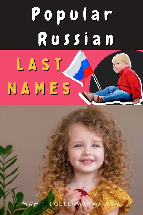 Ever wondered how our surnames are a huge part of our personalities? It defines our family backgrounds and holds stories about our ancestors. #Surnames #Lastnames #Popular #Russian Names Russian Last Names For Characters, Russian Surnames, Russian Last Names, Last Name Ideas, Russian Names, Last Names List, Last Names For Characters, Meaningful Baby Names, Username Ideas