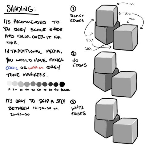 Cell Shading Reference, Digital Shading Tutorial, Shading Study, Colour Tutorial, Cell Shading, Perspective Drawing Lessons, Picture Editing Apps, Hand Painted Textures, Art Help