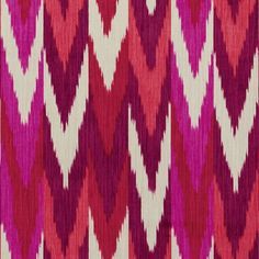 Schumacher - KASHGAR IKAT  Fun fabric inspiration Motifs Bargello, Bargello Patterns, Tenun Ikat, Schumacher Fabric, Ikat Design, Silver Fabric, Fabric Inspiration, Ikat Print, Ikat Pattern