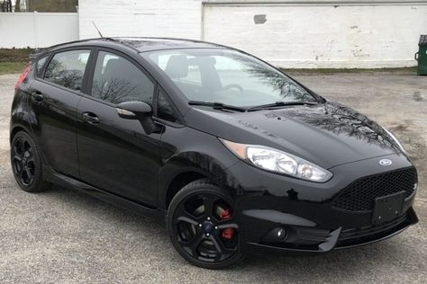 For Sale: 2019 Ford Fiesta ST (turbo 1.6L inline-4, 6-speed, 132 miles) Black Ford Fiesta, Ford Fiesta Interior, Ford Fiesta Modified, St Logo, Life Essentials, Ford Fiesta St, Michelin Tires, Loft Interiors, Car For Sale