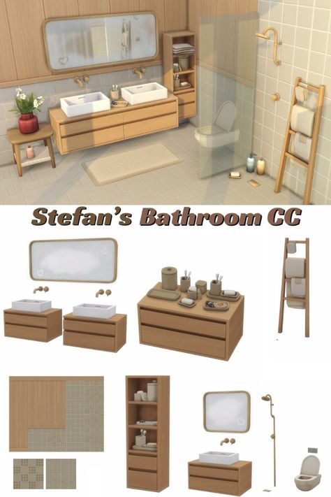 Sims 4 Cc Furniture Sets Bathroom, Maxis Match Sims 4 Cc Bathroom, Sims 4 Furniture Bathroom, Ts4 Shower Cc, Sims4 Shower Cc, Cc Bathroom Sims 4, Sims 4 Bathroom Sink, Sims 4 Cc Bathroom Furniture, Sims 4 Cc Folder Furniture