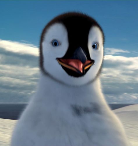 Mumble | Happy Feet Wiki | Fandom Penguin Dance, Dee Bradley Baker, Guardians Of Ga'hoole, Leopard Seal, Happy Penguin, Feet Drawing, Adelie Penguin, Light Blue Eyes, Alien Ship