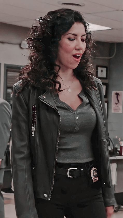 Rosa Diaz Outfits, Brooklyn Nine Nine Rosa, Contact Ideas, Rosa Diaz, Stephanie Beatriz, Krysten Ritter, 2024 Aesthetic, Brooklyn 99, Arte Robot