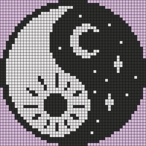 Free Crochet Patterns Tapestry, Alpha Patterns Moon, Pixel Paper Art, Pixel Grid Crochet Aesthetic, Crochet Grid Patterns 20x20, Alpha Pattern Aesthetic, Cross Stitch Bag Pattern, Crochet Pixel Pattern Aesthetic, Grid Crochet Patterns Easy