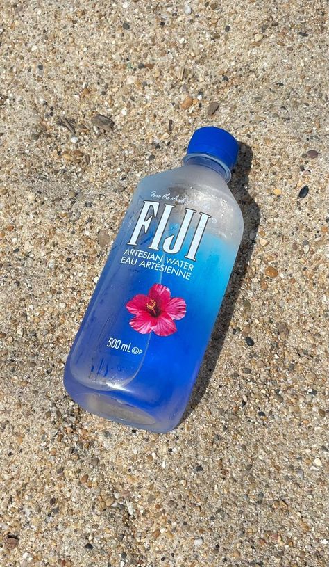 Fiji Water Aesthetic, Water Aesthetic, Fiji Water, Fiji Water Bottle, Water Bottle Design, Bottle Design, Plastic Water Bottle, Vision Board, Water Bottle