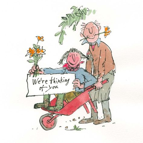 Get Well Soon 2 Get Well Soon Illustration, Get Well Drawings, Quentin Blake Illustrations, Quentin Blake, History Painting, Get Well Cards, Get Well Soon, E Card, Childrens Illustrations