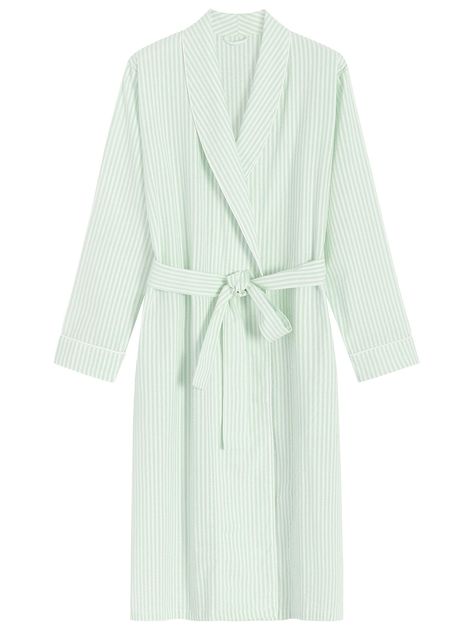 PRICES MAY VARY. Soft, comfortable and lightweight cotton seersucker robe Classic wrap robe with shawl collar Removable belt at the waist, inner tie for added security Two handy side-seam pockets White piping adds to the classically bathrobe look Bach Weekend, Monogram Robes, Flannel Robe, Cotton Bathrobe, Terry Cloth Robe, Cotton Sleepwear, Plus Size Brands, Nightgowns For Women, Short Pajama Set