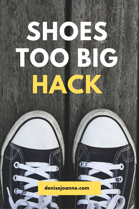 How To Fix Shoes That Are Too Big, Shoe Hacks Too Big, How To Make Big Shoes Fit Smaller, Big Shoes Hack, How To Make Shoes Smaller, How To Make Shoes Fit That Are Too Big, Shoes Too Big Hack, Bad Shoes, Converse Fits