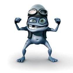 CRAZYFROG........BING IMAGES...... Crazy Frog, Retro Era, Computer Animation, Electronic Dance Music, Australian Cattle Dog, Cattle Dog, Animated Characters, Frogs, Bing Images