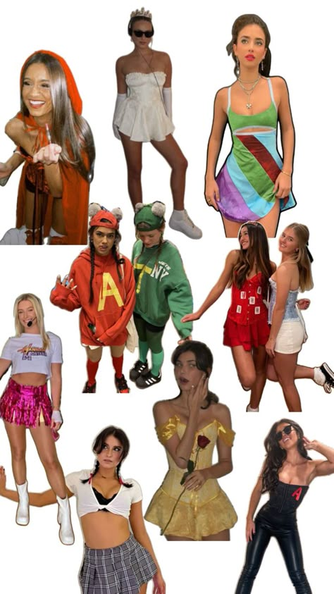 halloween costume ideas for high school or college Noughties Fancy Dress, Year 12 Costume Ideas, Nostalgia Costume Ideas, Costumes For Middle Schoolers, Old School Costumes, Halloween Costumes Women School, High School Costume Ideas, Subtle Halloween Costumes For School, Single Halloween Costumes Women College